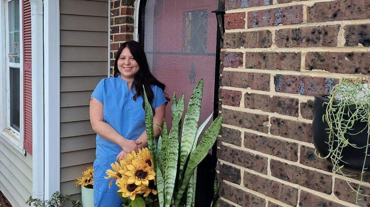 Homeowner Tamara Matheson (pictured) is facing higher insurance premiums on her Mebane home.