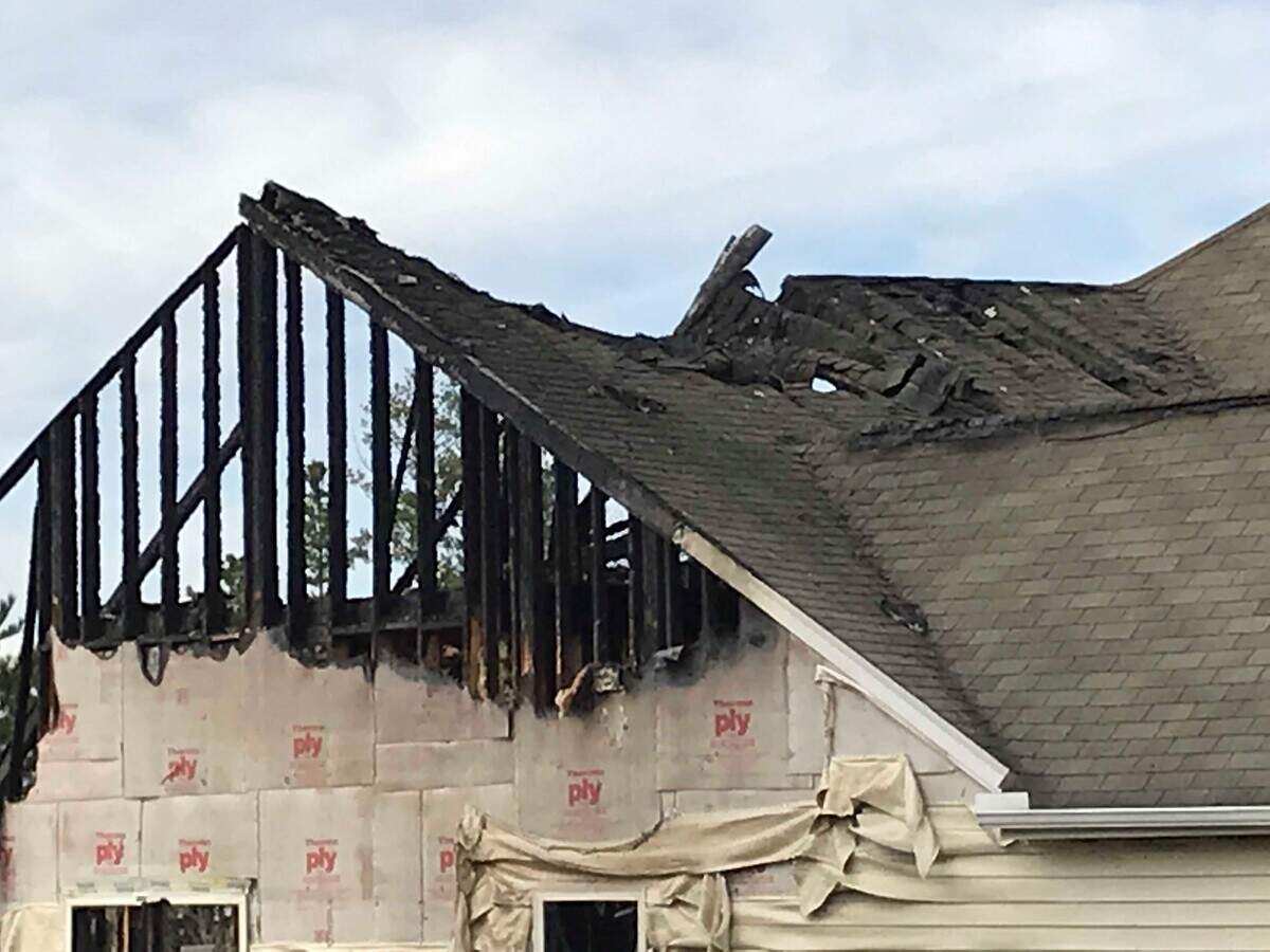 A home on Spring Creek Drive in Durham was damaged by a fire on Christmas Eve, Dec. 24, 2018. The family was not at home at the time of the fire, and no one was injured.