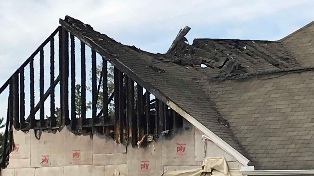 A home on Spring Creek Drive in Durham was damaged by a fire on Christmas Eve, Dec. 24, 2018. The family was not at home at the time of the fire, and no one was injured.