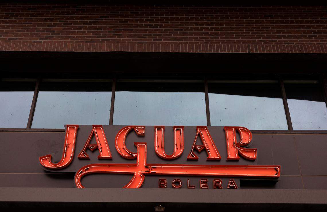 The exterior of Jaguar Bolera in Raleigh, N.C. on Tuesday, May 14, 2024.