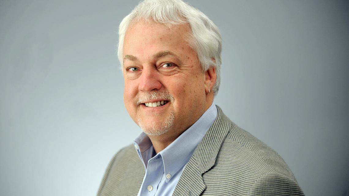 This undated photo shows Rob Hiaasen, Capital Gazette Deputy Editor.  Hiaasen was one of the victims when an active shooter targeted the newsroom, Thursday, June 28, 2018 in Annapolis, Md.