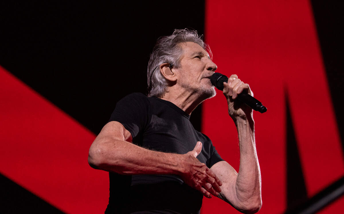 Roger Waters in concert at Raleigh, N.C.’s PNC Arena, Thursday night, Aug. 18, 2022. The show featured 20 Pink Floyd and Waters songs including “Comfortably Numb” and “Wish You Were Here”.