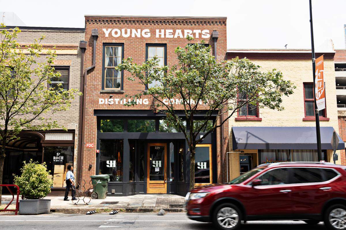 Young Hearts was the latest restaurant to live in the Wilmington Street building owned by Trophy Brewing.