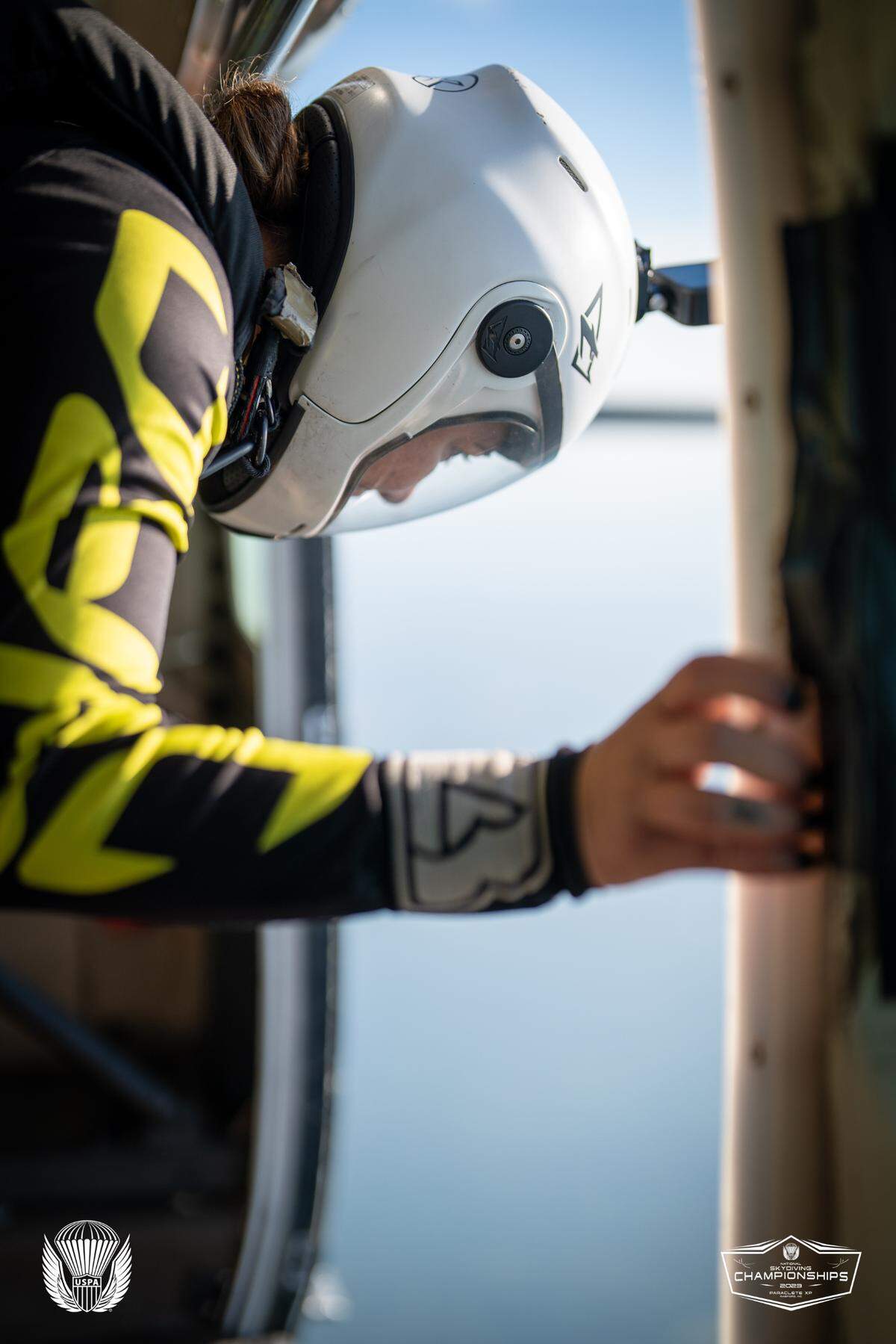 Robin Jandle, who learned to skydive in Hawaii, joins more than 600 competitors for the national championships in Raeford.