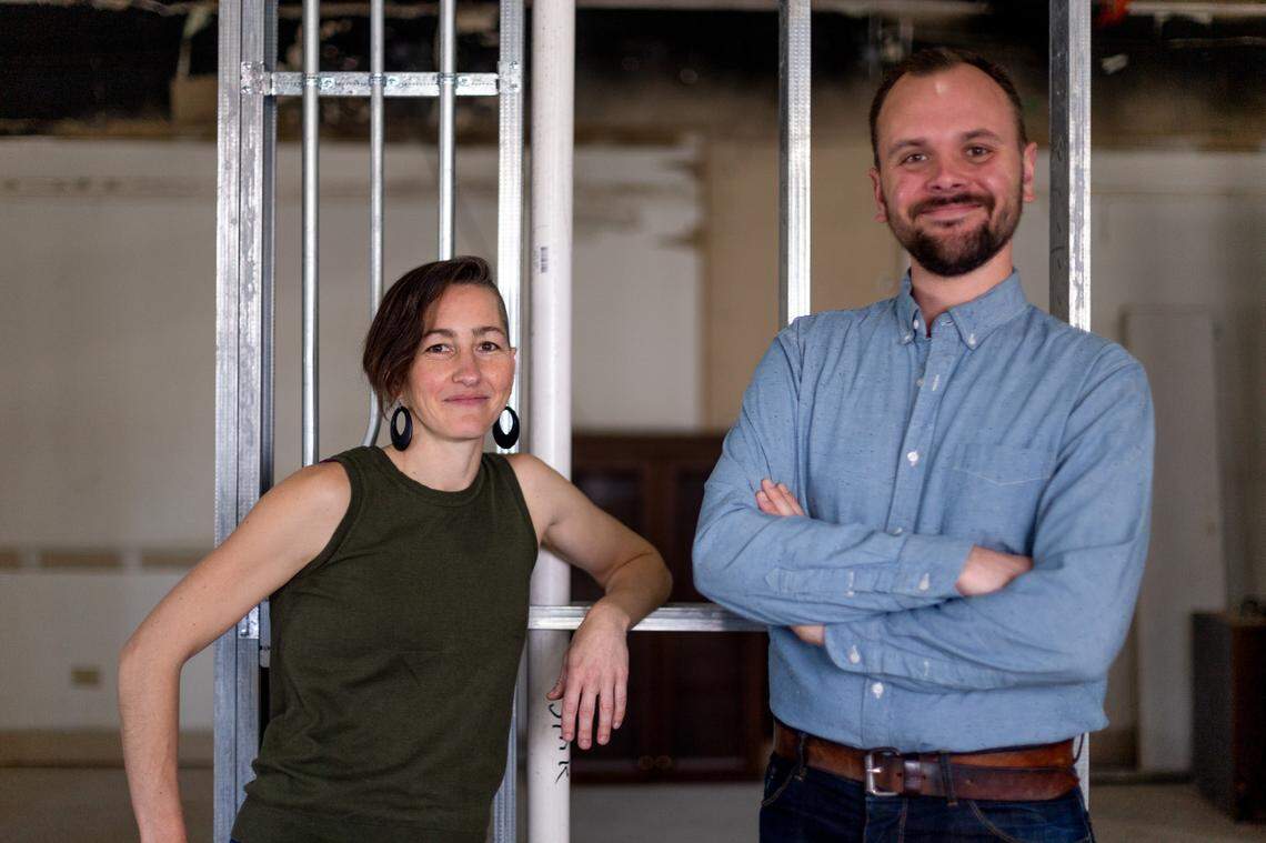 Michelle Vanderwalker and Sean Umstead, owners of downtown Durham spots Kingfisher, Queeny’s and QueenBurger, have a new bar in the works, E.O.’s Athletic Club.