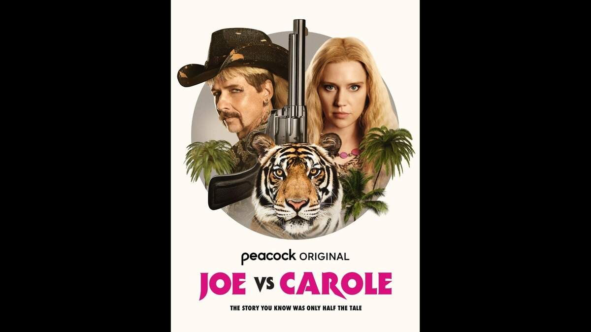 Kate McKinnon and John Cameron Mitchell star in the Peacock streaming series “Joe vs Carole.”