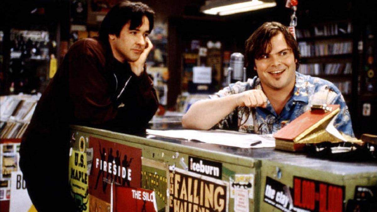 From left, John Cusack and Jack Black in “High Fidelity.”