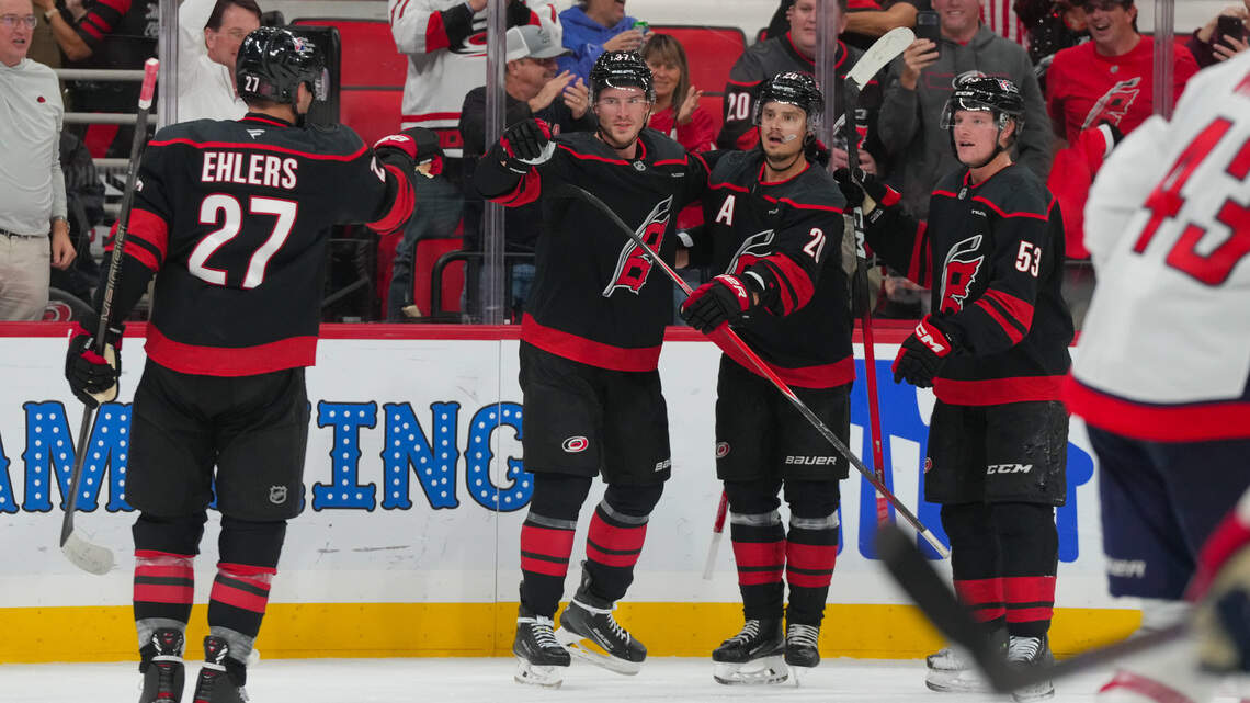 Svechnikov’s two goals help Hurricanes surge to 4-2 victory over Capitals