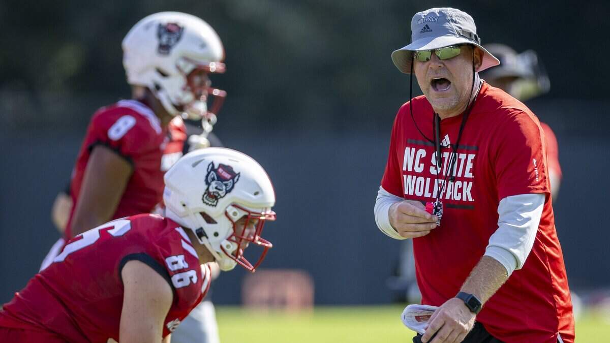 Meet Todd Goebbel: NC State college football interim coach | Raleigh ...