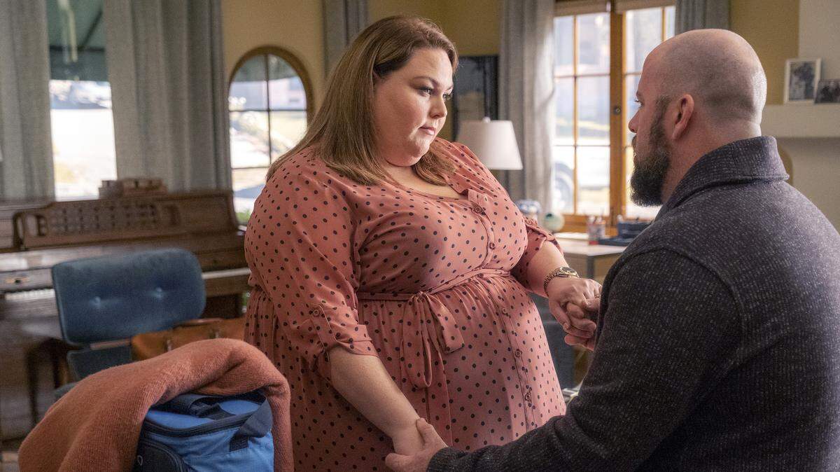 Chrissy Metz as Kate and Chris Sullivan as Toby in NBC’s “This Is Us.”