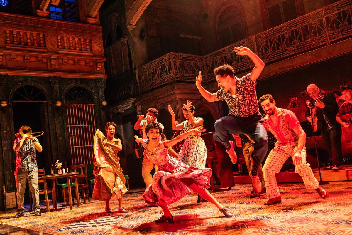 The Broadway company of “Buena Vista Social Club.”