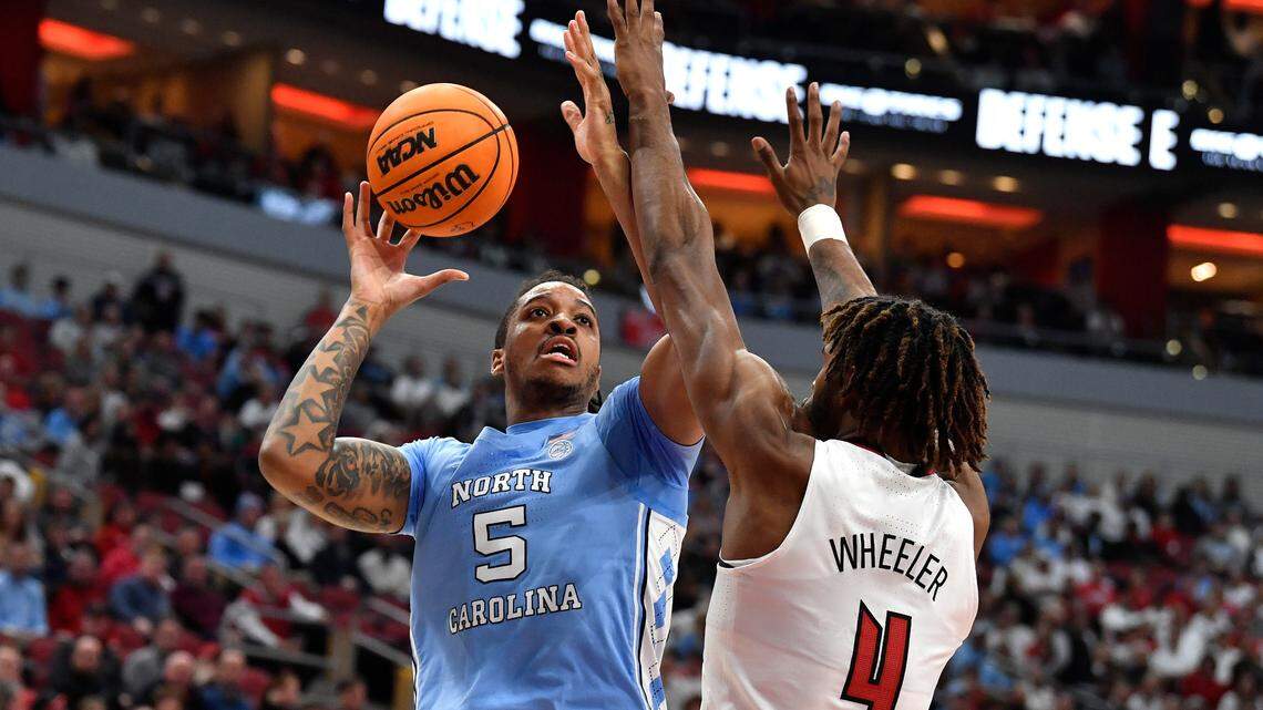 UNC basketball and Armando Bacot rout Louisville for first road win of season