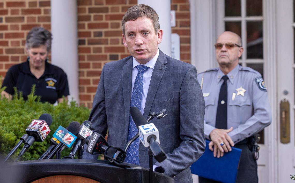 Jeff Niemans, now the Orange County District Attorney, in 2022 announced that a person charged with killing a teenager was being held without bond. 