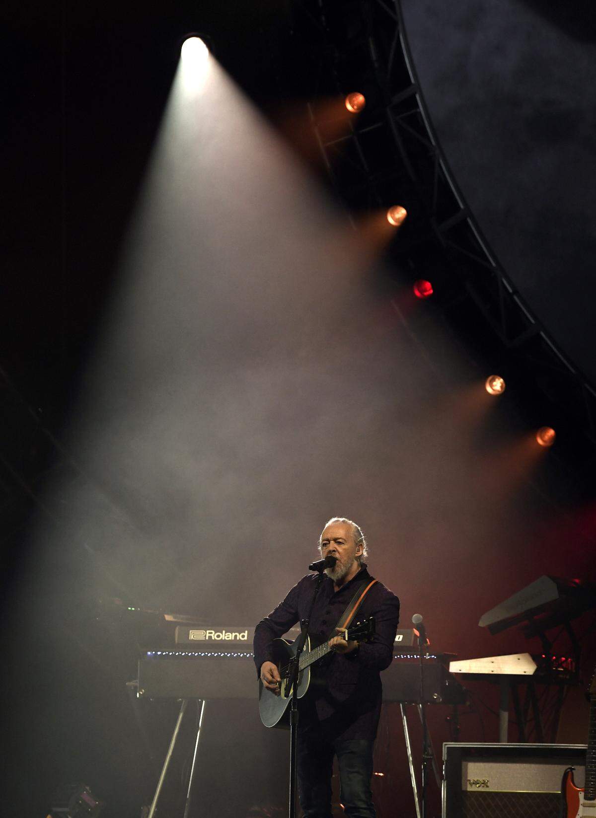 Tears For Fears in concert with Cold War Kids at Coastal Credit Union Music Park at Walnut Creek, Saturday night, July 8, 2023.
