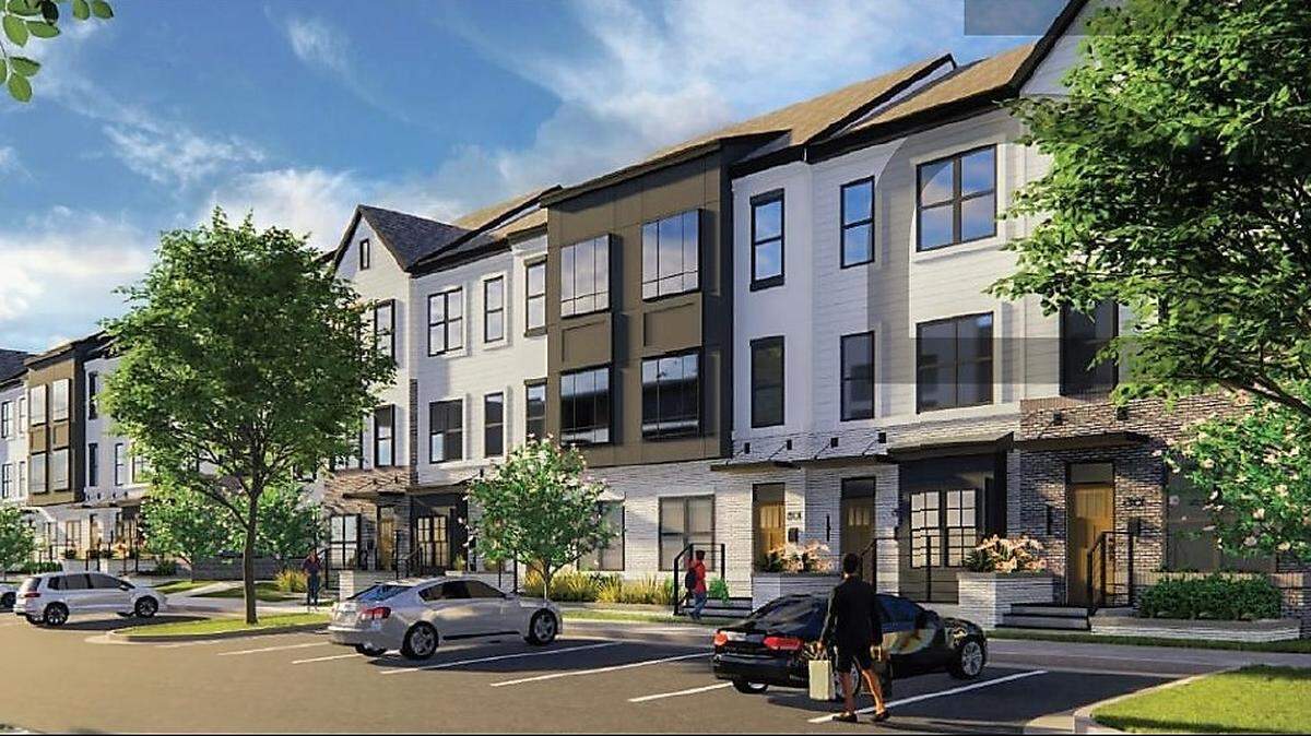 Townhomes in three- and four-story buildings could be included in the Barbee Chapel Road project in Chapel Hill.