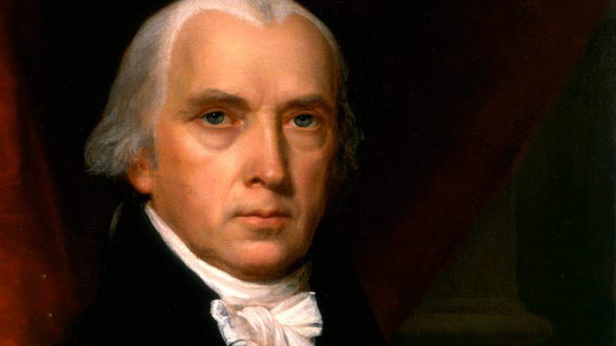James Madison,  a Founding Father and fourth president of the United States.