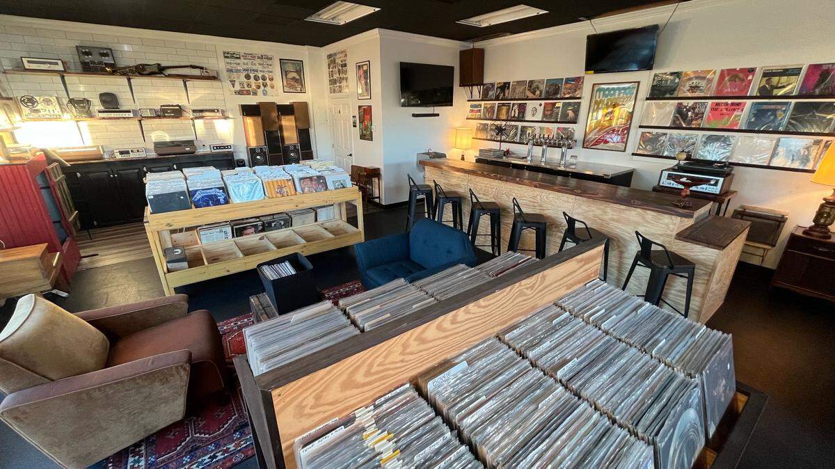 Hunky Dory’s Cary location is smaller than the ones in Raleigh and Durham but still offers the same experience for music lovers in the area.