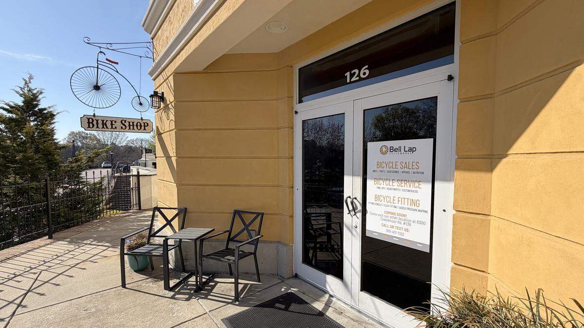 Local Raleigh bike shop Bell Lap Cycleworks will move into the former TLC for Bikes at Lafayette Village.