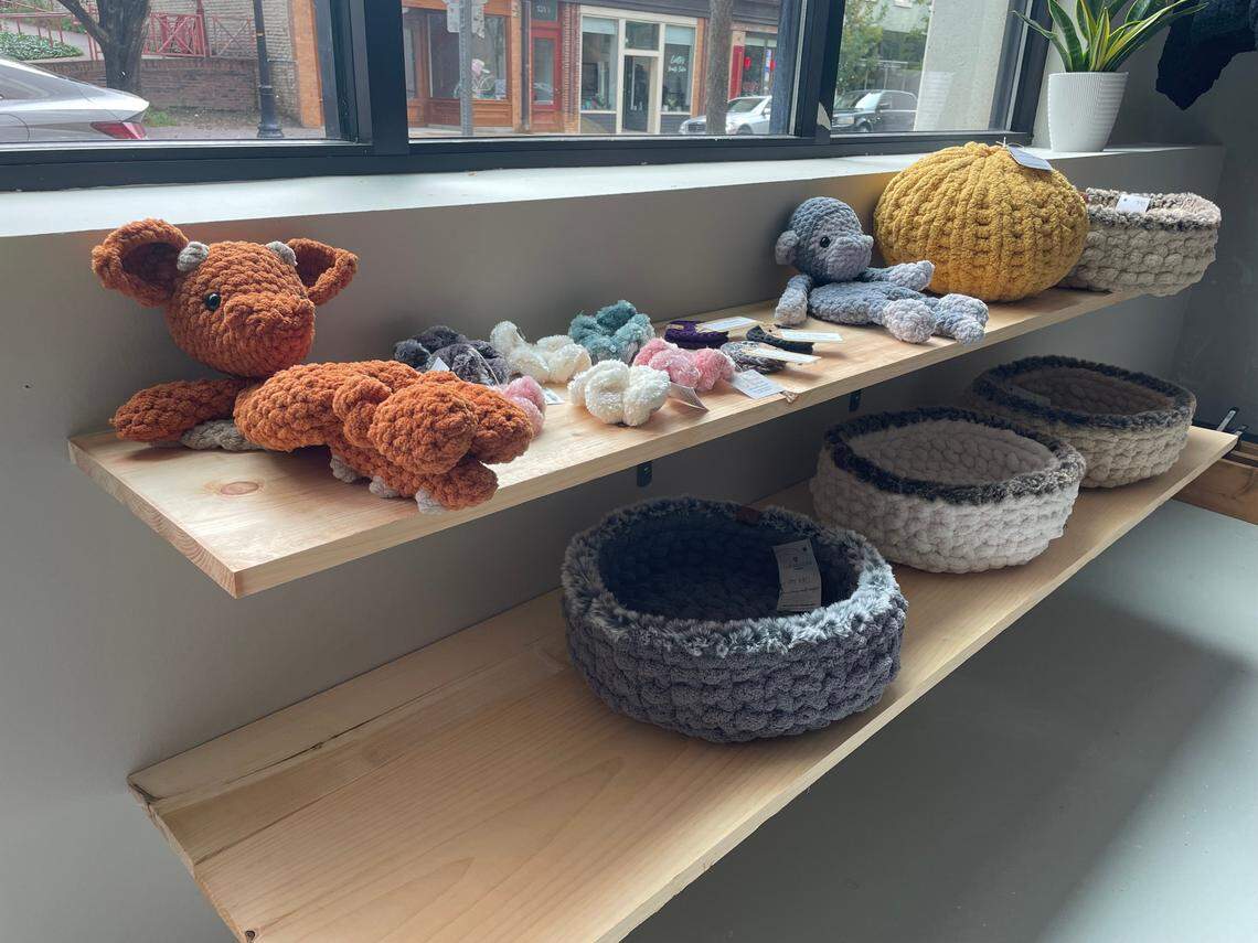 Inside downtown Raleigh’s Parcero Studio, customers will find handmade items from store owner Johana Melbert, along with several other North Carolina-based artisans.