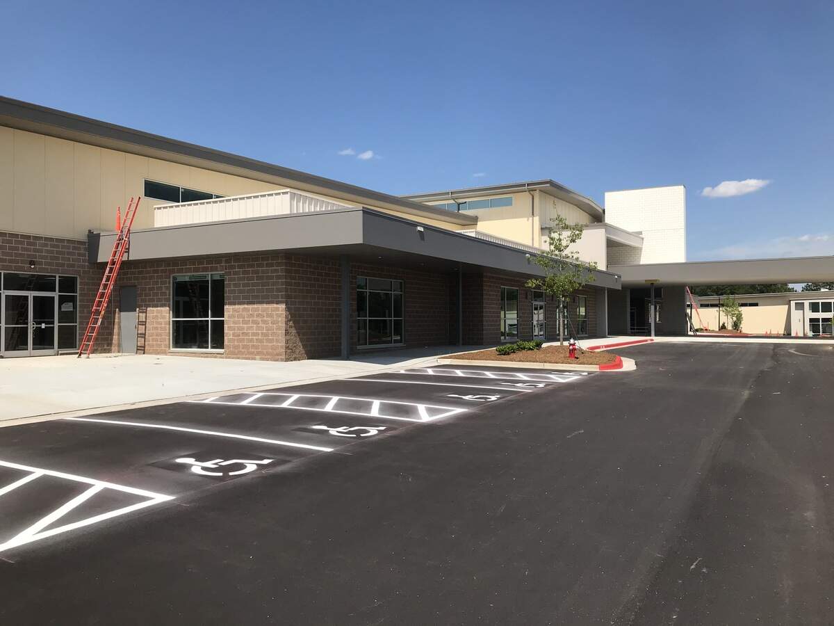 The Carolina Hurricanes’ new practice facility at the Wake Competition Center in Morrisville is nearing completion, with plans of opening in early July.