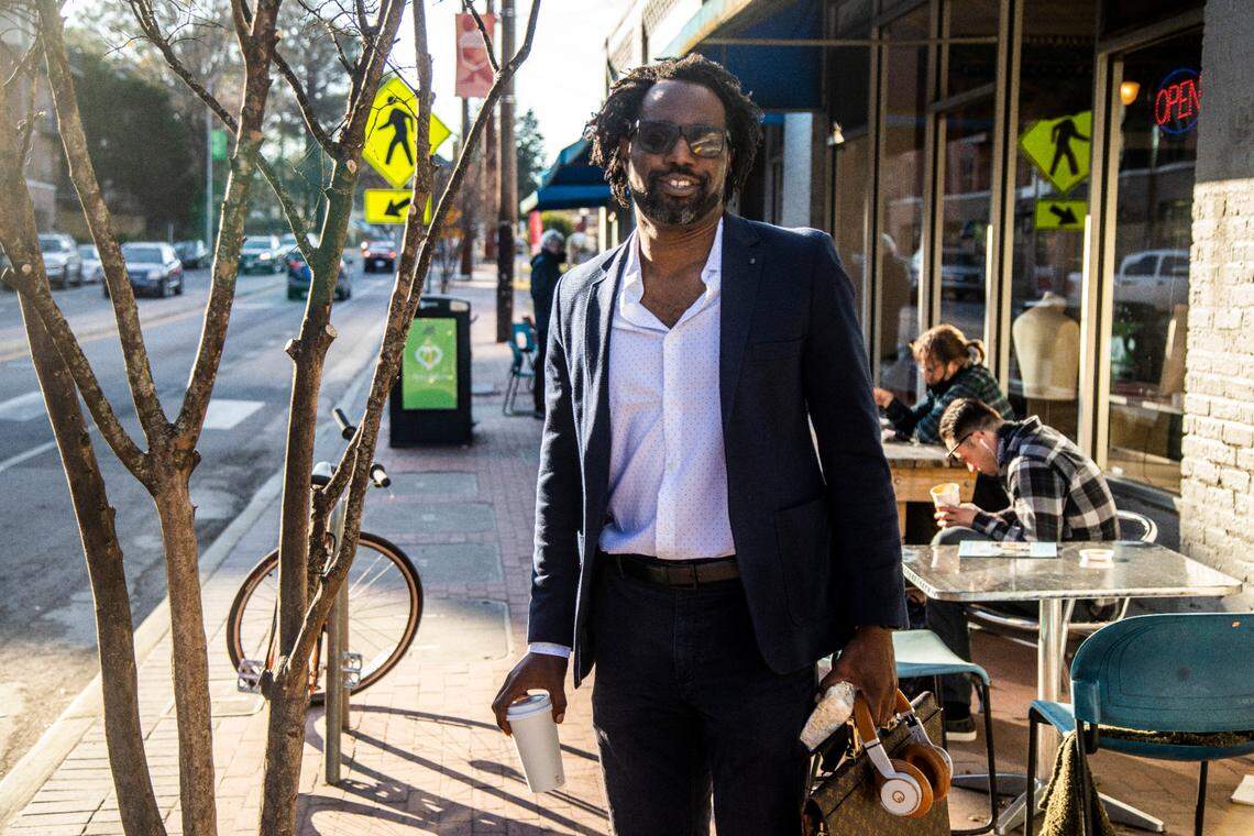 Cedric Watkins, a social entrepreneur, recently moved back to Raleigh and is expecting to stay after living for years in Los Angeles and New York. Watkins believes the Triangle is finally hitting its potential and has a lot of career opportunities.