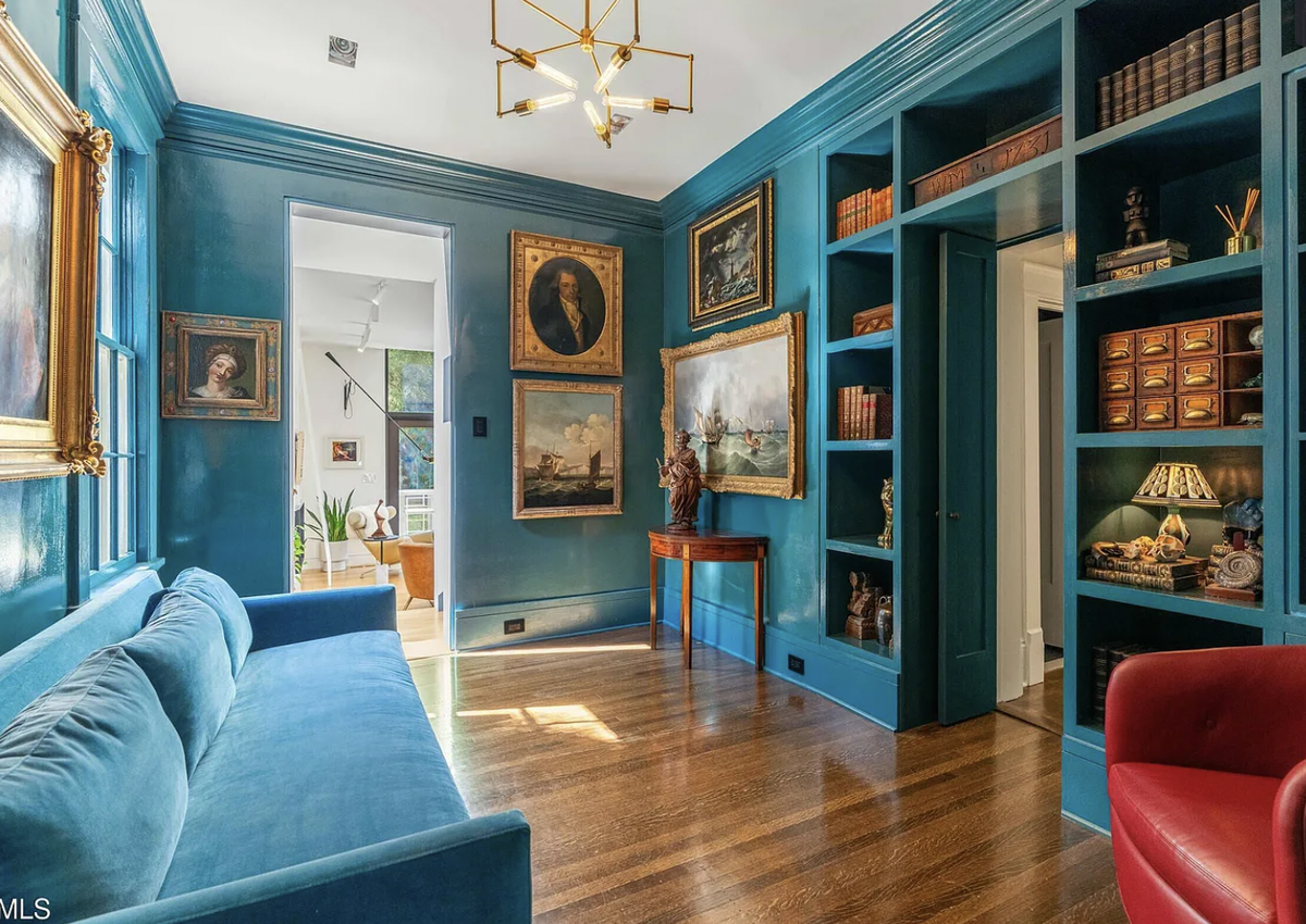 Inside the 5,682-square-foot three-story home at 117 Hillcrest Road in Raleigh’s Forest Park.