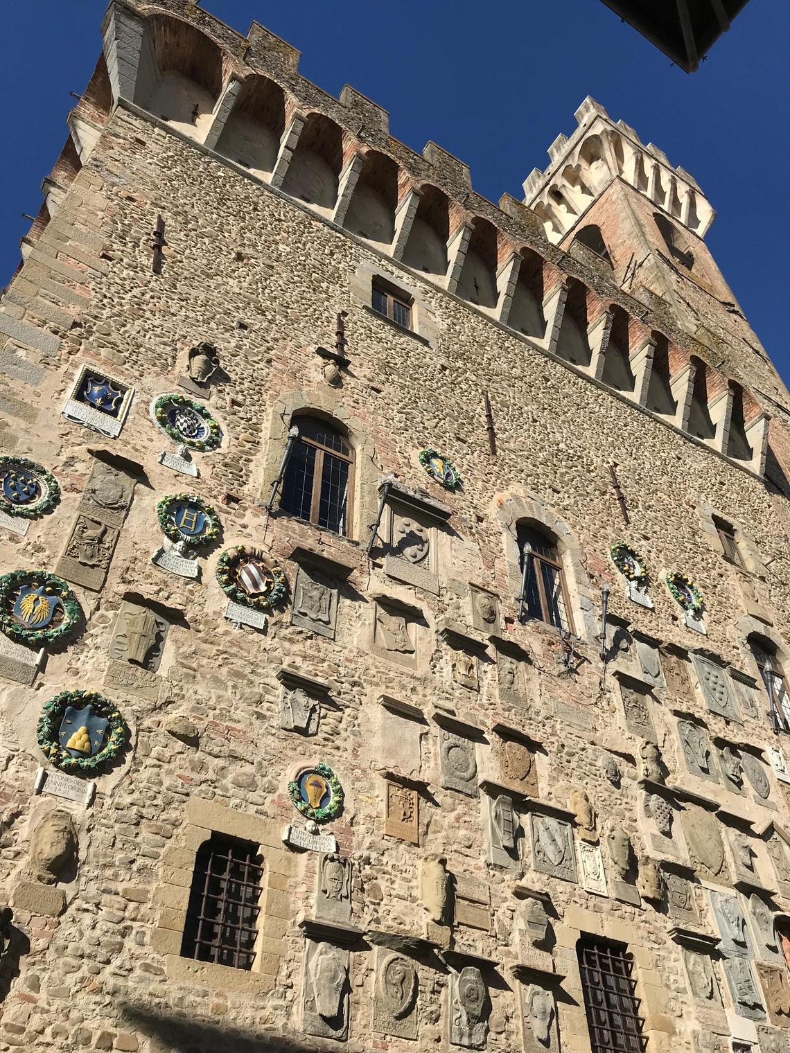 A photo of Frances Mayes’ house, Bramasole in Cortona, Tuscany.