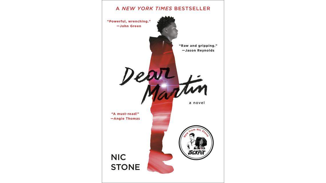 Cover of “Dear Martin” by Nic Stone.