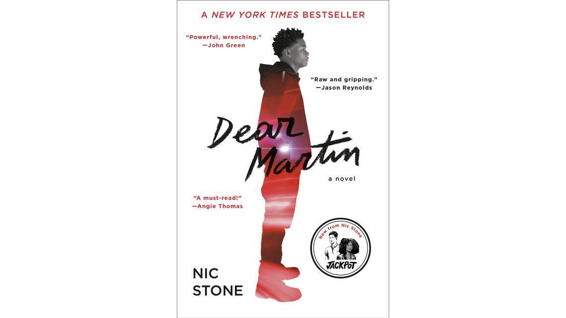 Cover of “Dear Martin” by Nic Stone.