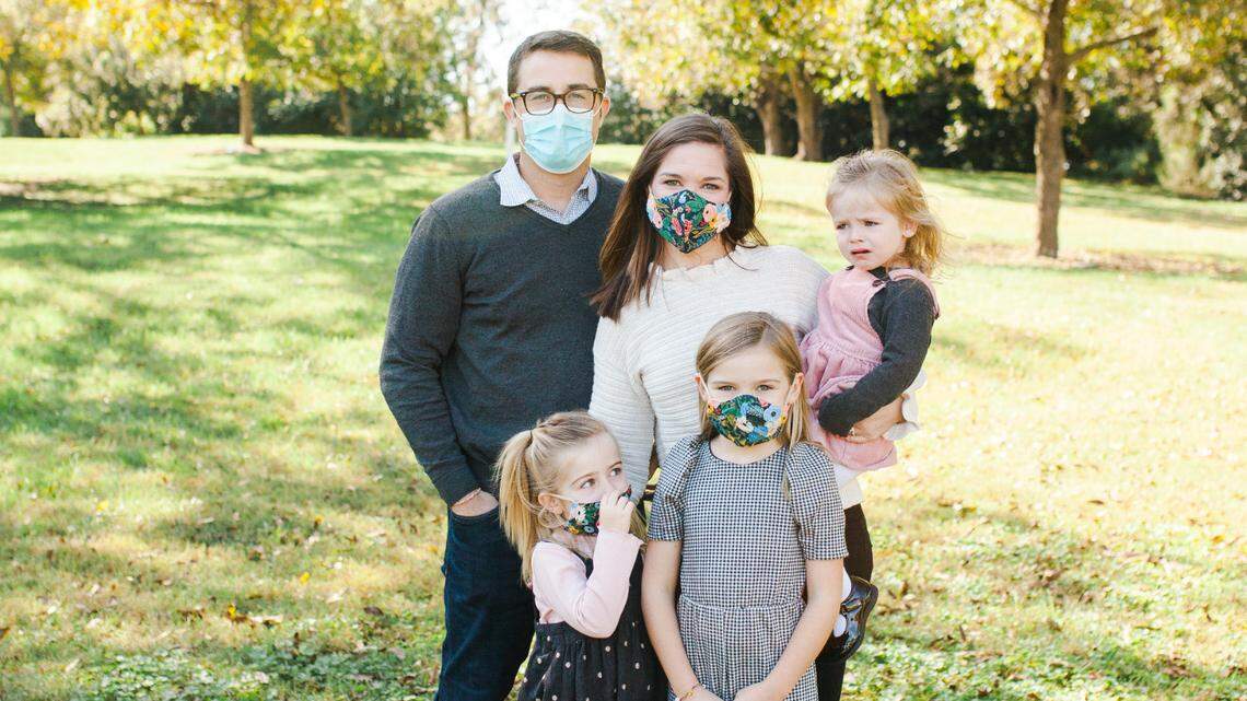 Laurian Lane, 35, lives with her husband and three daughters in Apex, N.C.