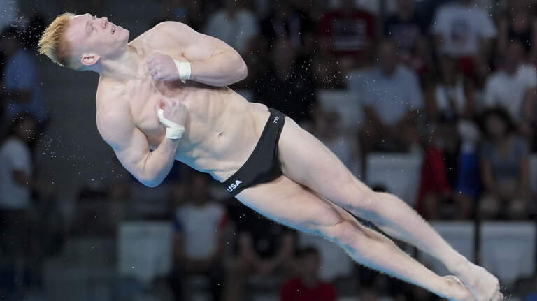Holly Springs High School diver Andrew Capobianco competed in Paris. Here’s his result.