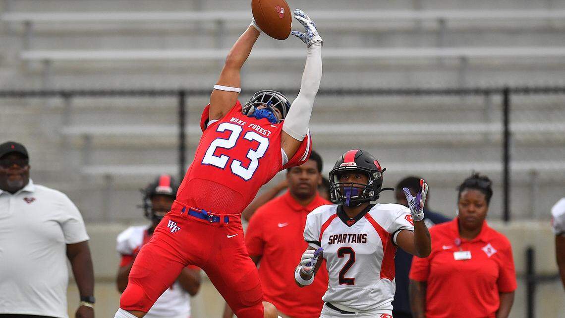 Wake Forest High School football posts big opening-night win over Southern Durham