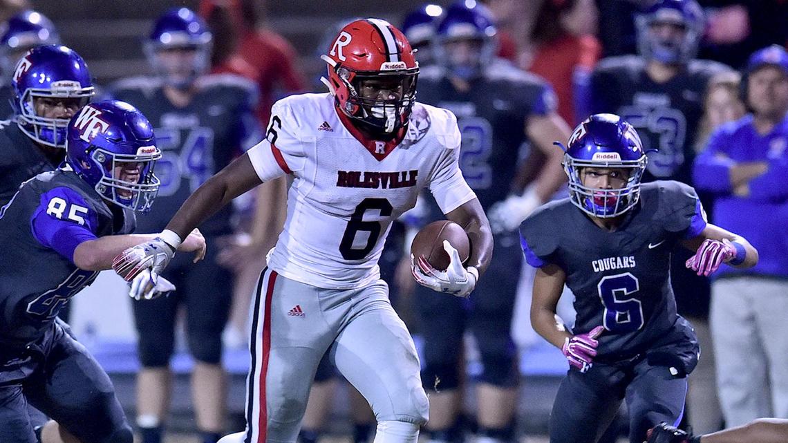 Wake Forest vs. Rolesville rematch highlights round two of NCHSAA football playoffs