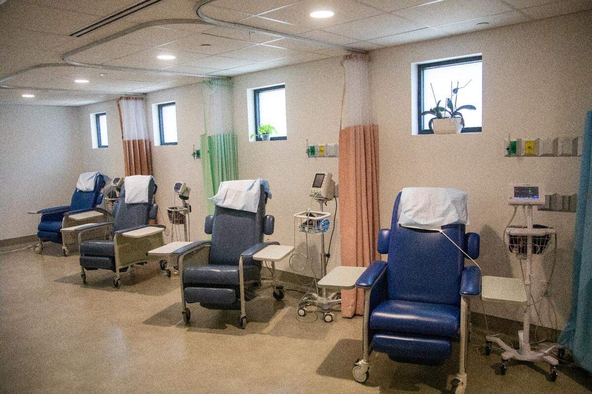 A view from the recovery room at Planned Parenthood South Atlantic’s Chapel Hill location.