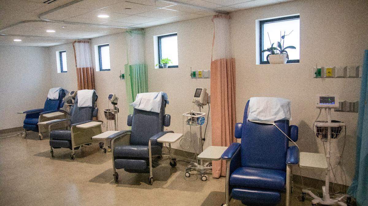A view from the recovery room at Planned Parenthood South Atlantic’s Chapel Hill location.