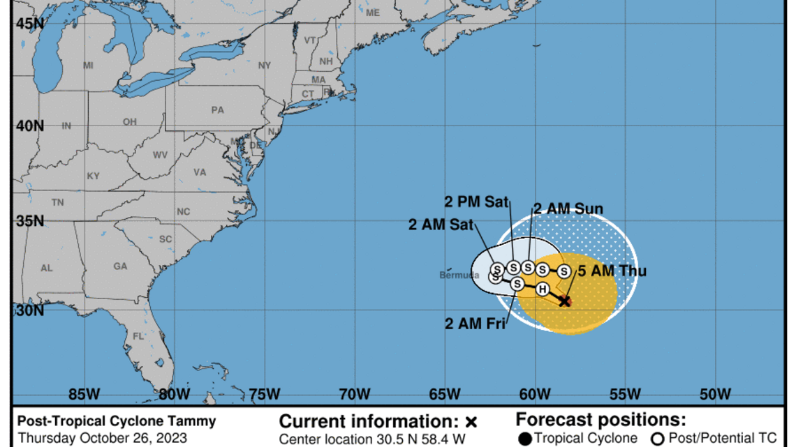 Storm update: Tammy loses strength, but could rebuild and affect NC & SC, forecasters say