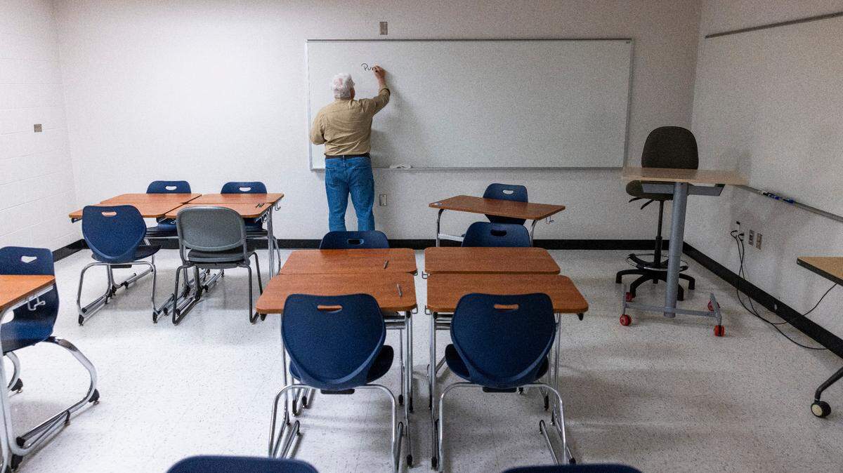 Rodger Payne is a religious studies professor at UNC-Asheville. His department is one of four programs being eliminated at the liberal arts university.