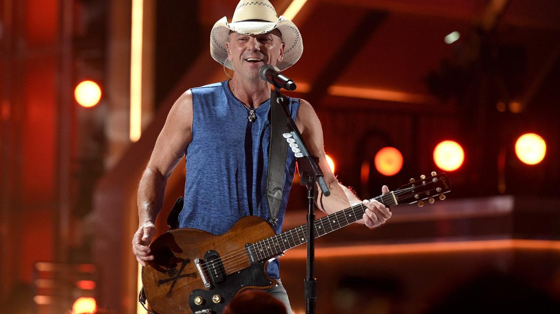 Kenny Chesney performs  at the 53rd annual Academy of Country Music Awards April 15, 2018, in Las Vegas. He will bring his Trip Around the Sun tour with Old Dominion to Raleigh May 12.