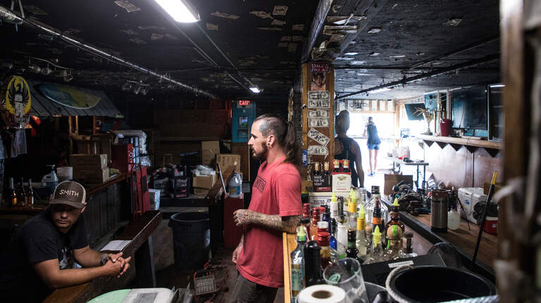 In Wrightsville Beach the bars are re-opening. They just need tourists.