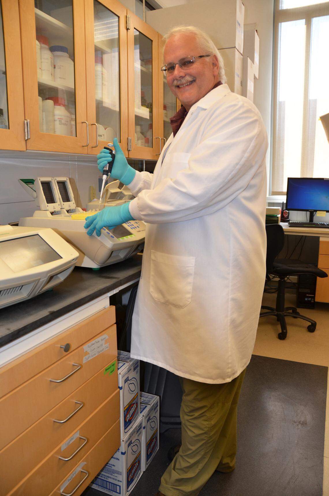 Dr. Ralph Baric has been studying coronaviruses for decades in his lab at UNC Chapel Hill and has predicted the threat of a global human pandemic.