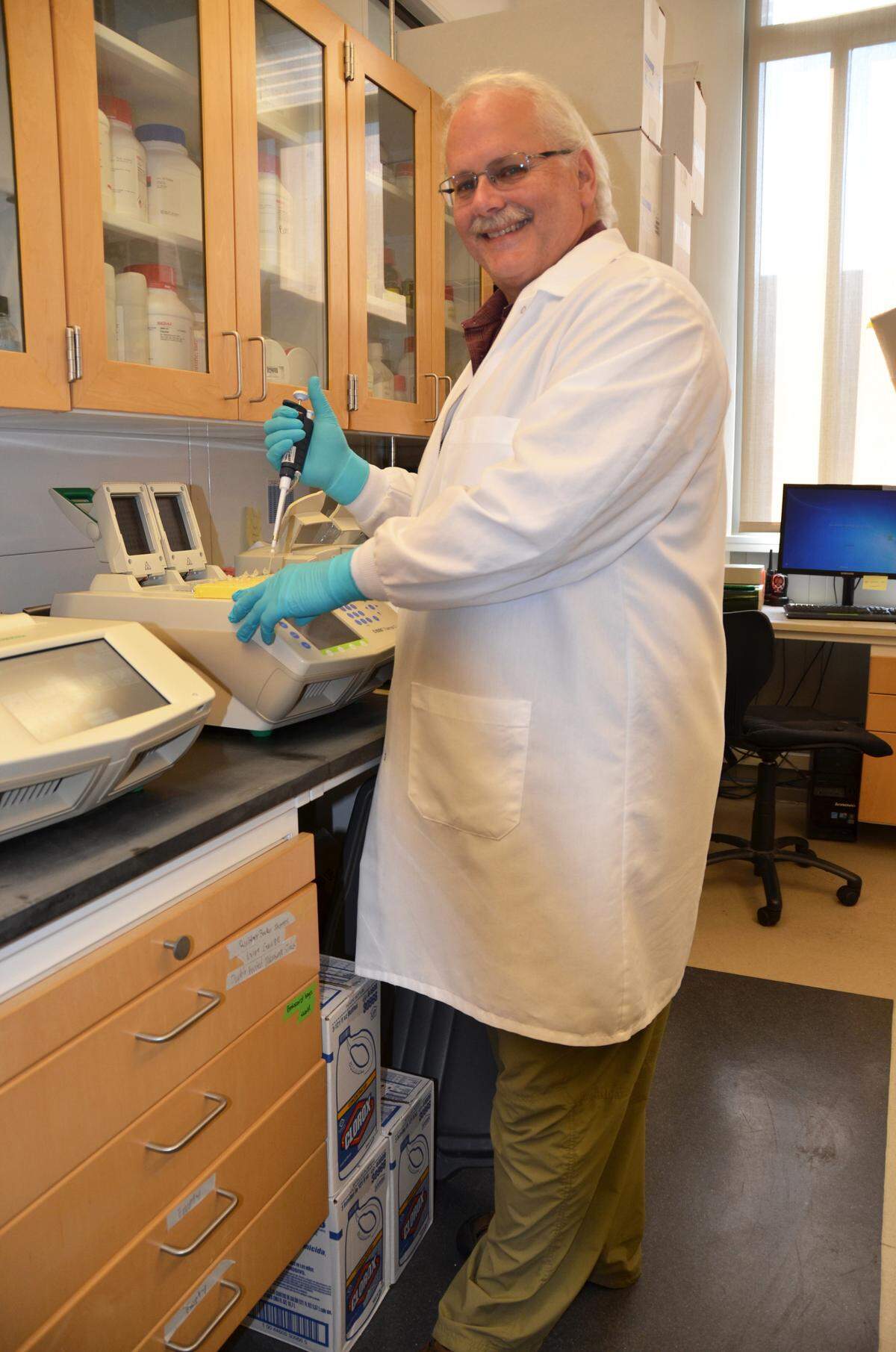 Dr. Ralph Baric has been studying coronaviruses for decades in his lab at UNC Chapel Hill and has predicted the threat of a global human pandemic.