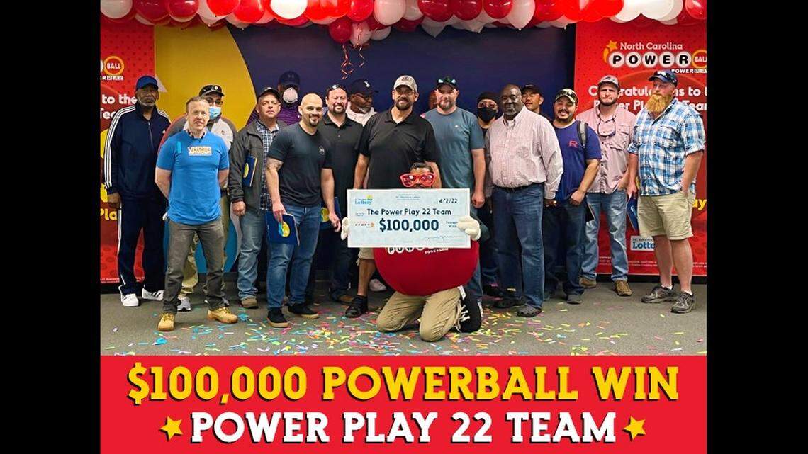 A group won big in the North Carolina lottery, but some thought it was an April Fools’ joke.