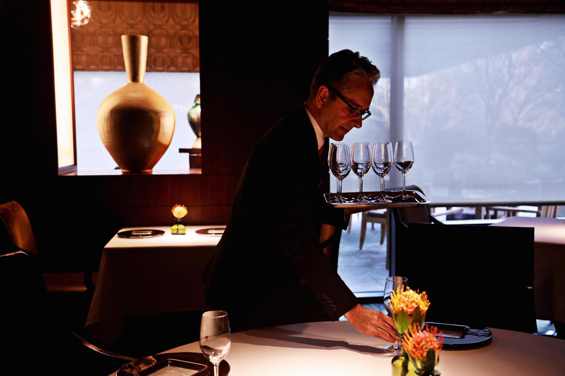 Herons at the Umstead Hotel will serve a four-course meal for Thanksgiving.