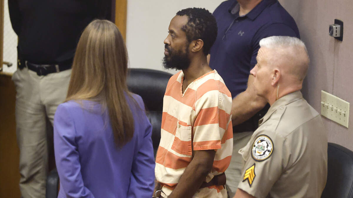 Wellington Dickens III makes his first appearance for an additional three murder charges at the Johnston County Courthouse in Smithfield, N.C., Wednesday, Oct. 29, 2025. Dickens is charged with four counts of murder in the deaths of his children.