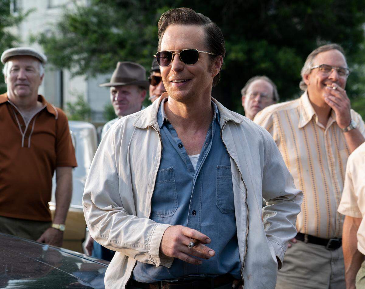 Sam Rockwell stars as the late C.P. Ellis in the film “The Best of Enemies.”