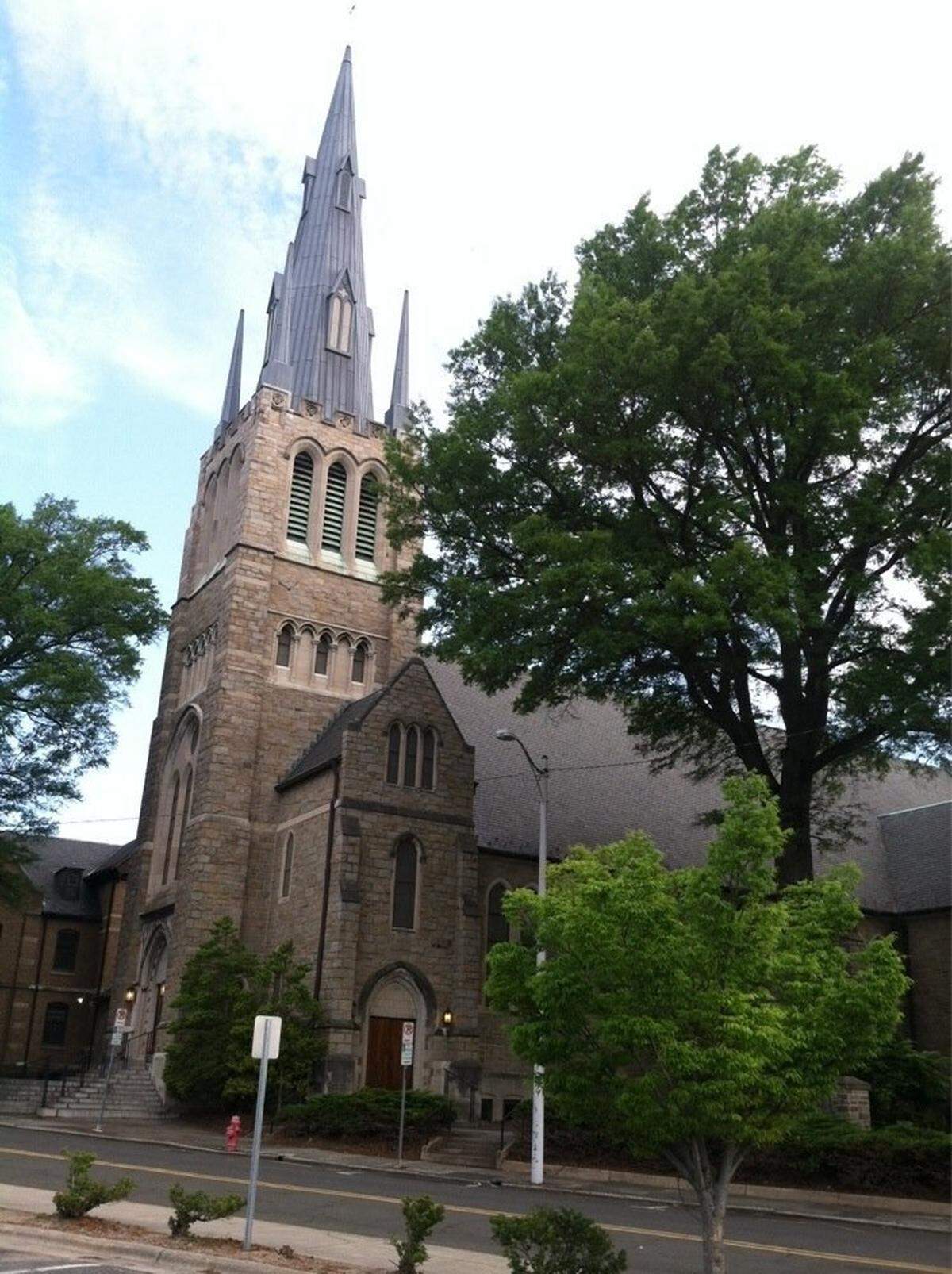 Trinity United Methodist is the oldest continuously meeting congregation in Durham.