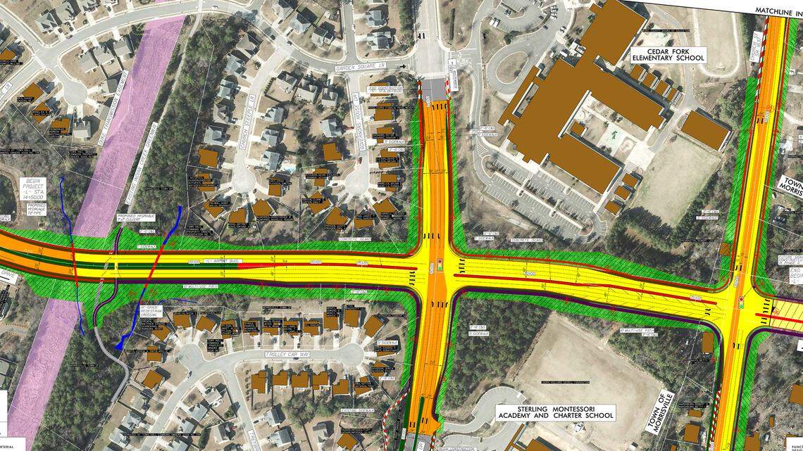 Starting soon, construction to extend a key road through Morrisville