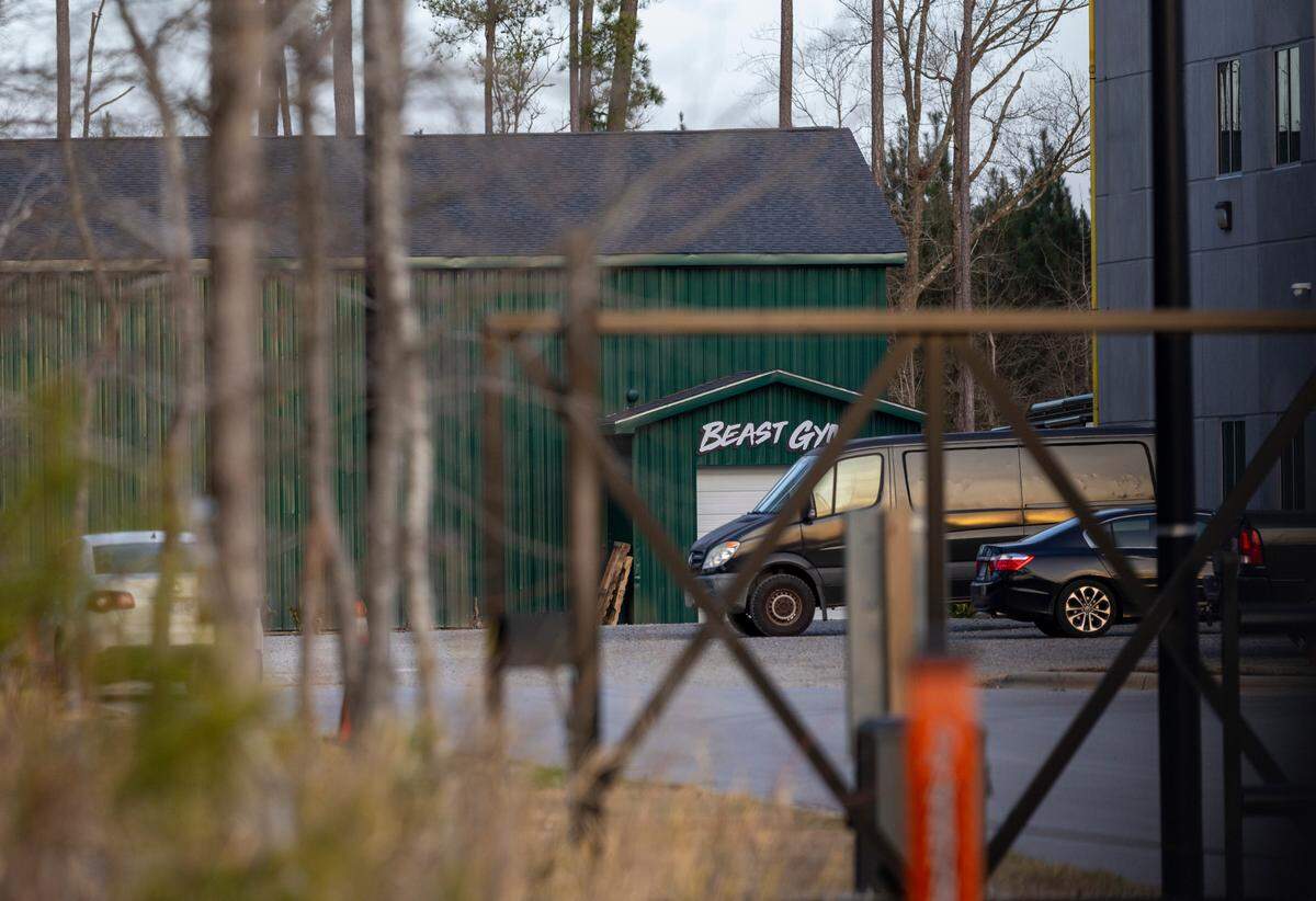 The campus at 1245 Sugg Parkway in Greenville, N.C., houses the offices and operations for Jimmy Donaldson, better known as MrBeast.  