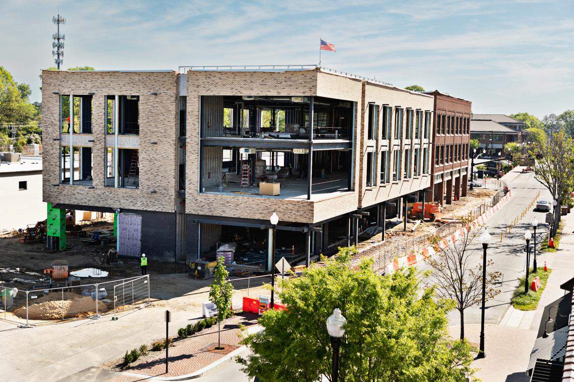 The Rogers West building will be home to two clothing boutiques, a salon and one of the newest locations of the Founded Community.
