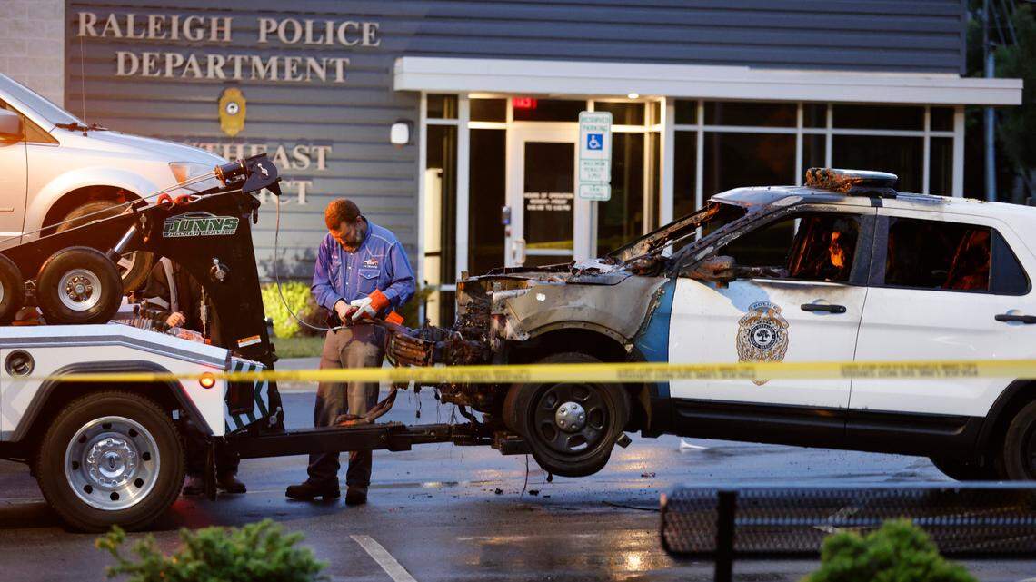 Raleigh police fatally shot a man May 7, 2022 after he threw Molotov cocktails at vehicles, then at officers. Raleigh police have a new de-escalation policy that addresses how officers should attempt to defuse a volatile situation before using deadly force.